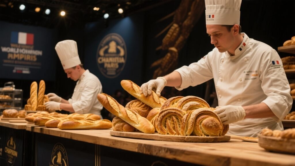 Boulangers professionnels lors de la Coupe du Monde de la Boulangerie 2026
